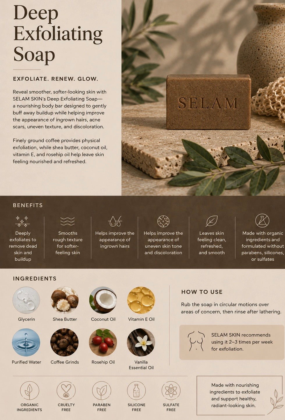 Deep Exfoliating Soap